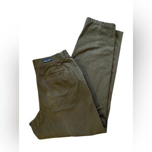 Patagonia Men's Performance Twill Jeans - Regular Sz 36X34” Olive Green Cotton